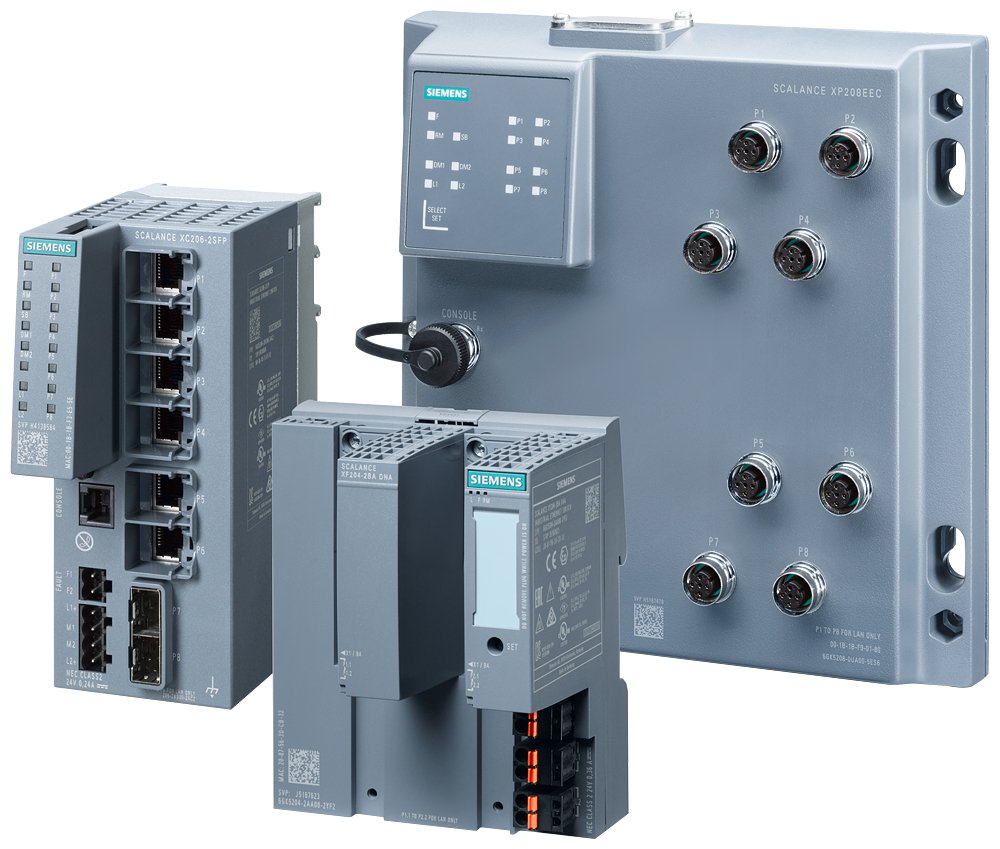 Siemens 6gk5208-0ua00-5es6 Industrial Ethernet Switch 10 - Switch - 1 Gbps