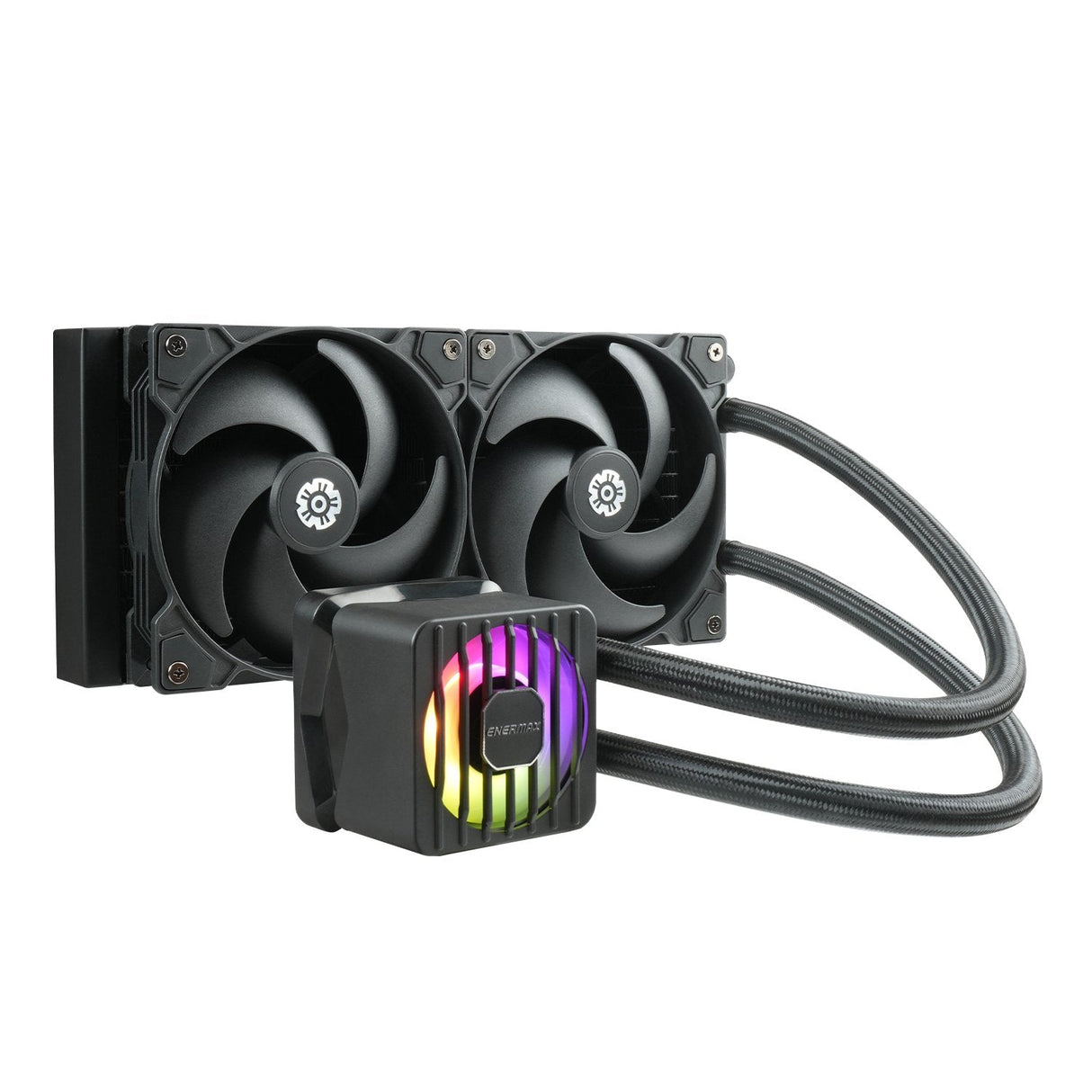 EAN 4713157727251 - Enermax LIQMAXFLO SR Procesador Kit de refrigeración líquida 12 cm Negro 1 pieza(s) imagen 2
