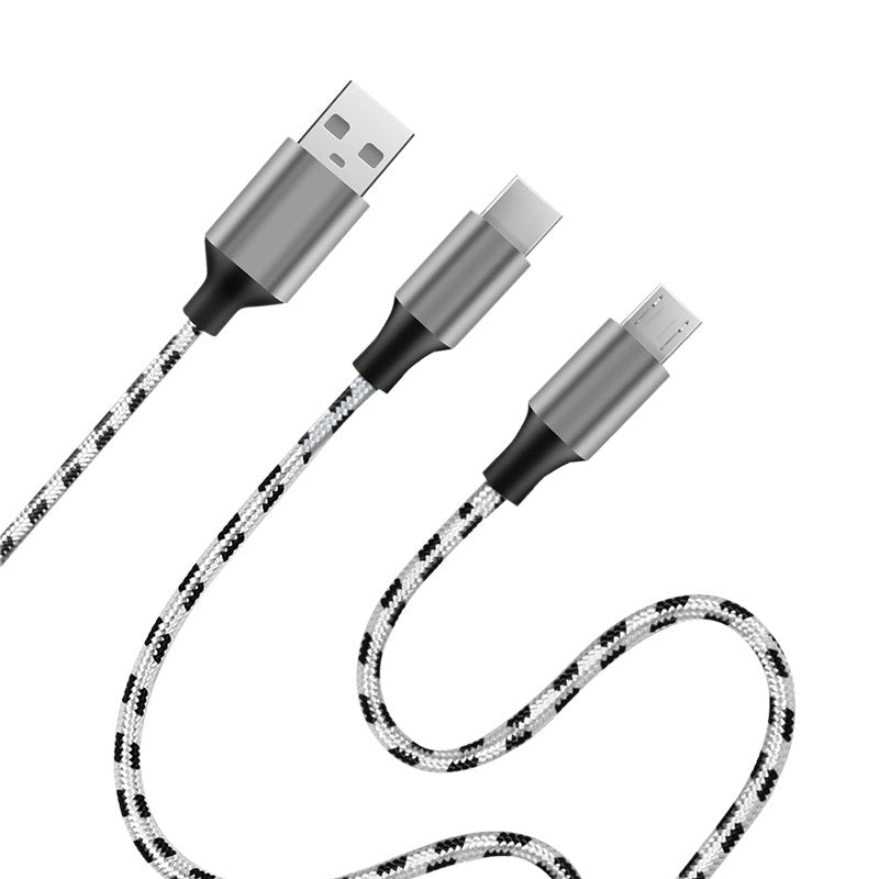 EAN 4052792071764 - LogiLink CU0202 cable USB USB 2.0 1,2 m USB A USB C/Micro-USB A Gris imagen 2