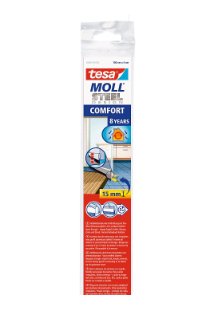 Tesa Moll Comf.Tuerdichtung F.Unebene Estantes 1m X 40mm Cromo