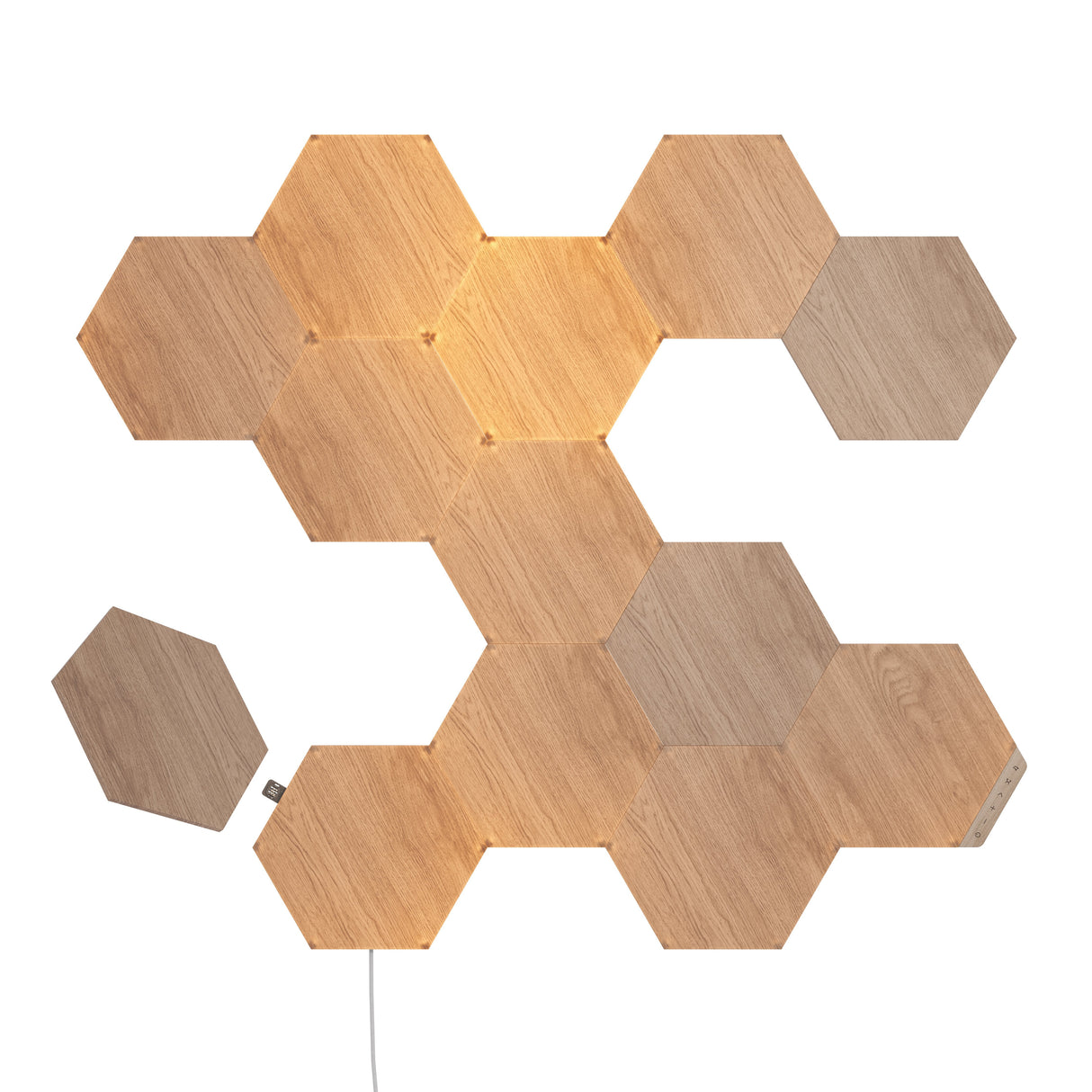 Panel Led Nanoleaf Elements Hexagons Starterkit 13pk