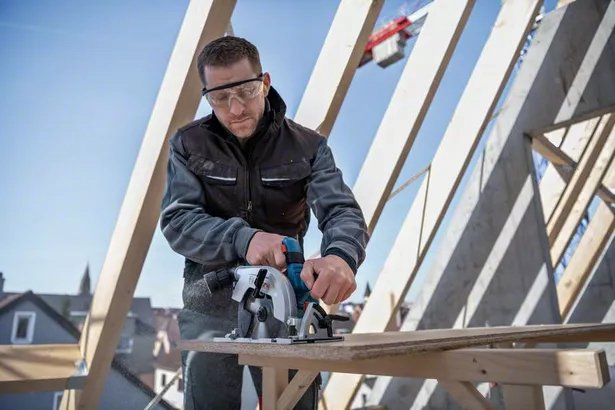 Sierra Circular Manual A Batería Bosch Gks 18v-57-2 Profesional, 18volt 06016c1202