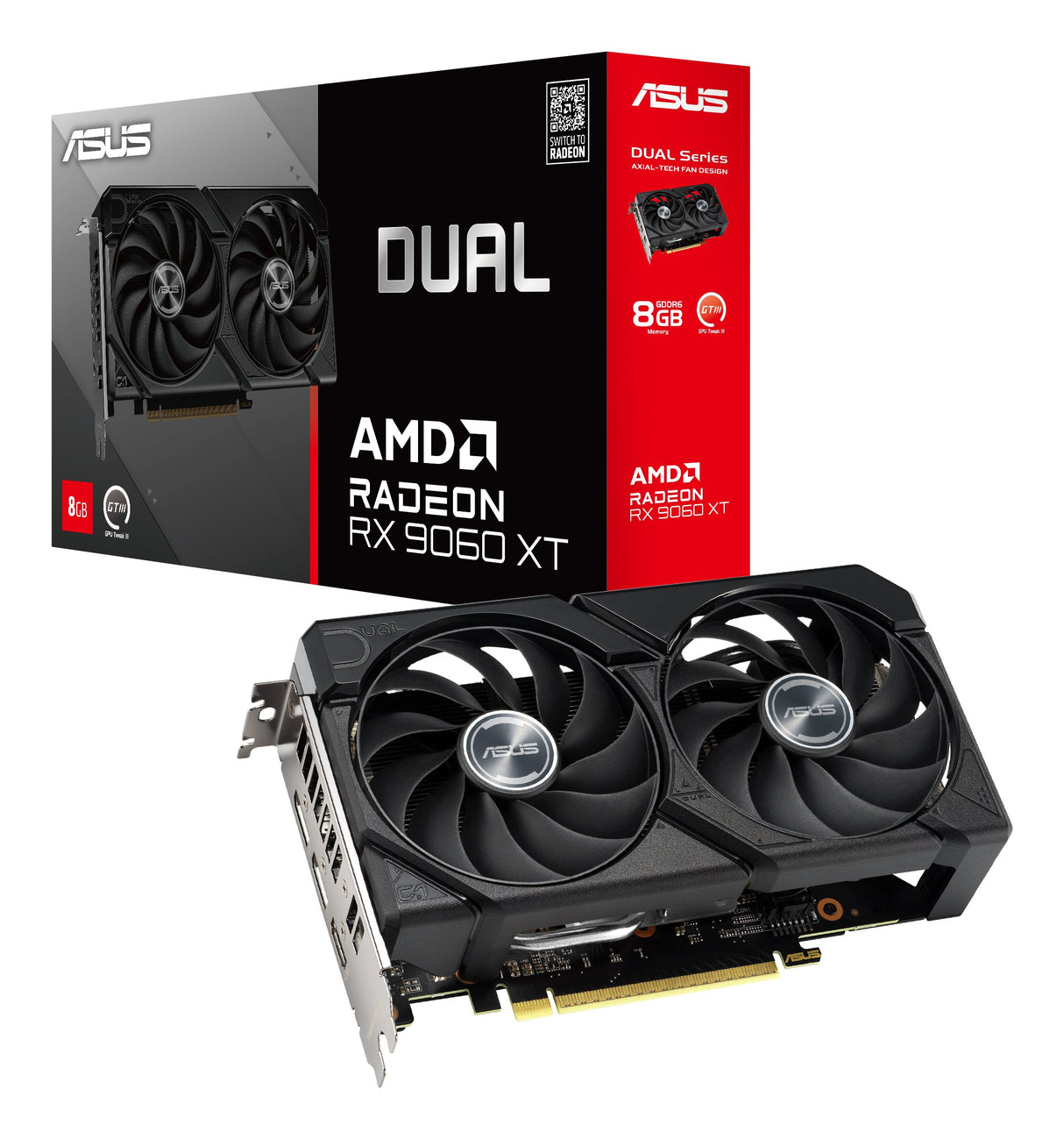 EAN 4711387994269 - ASUS DUAL-RX9060XT-8G AMD Radeon RX 9060 XT 8 GB GDDR6 imagen 15