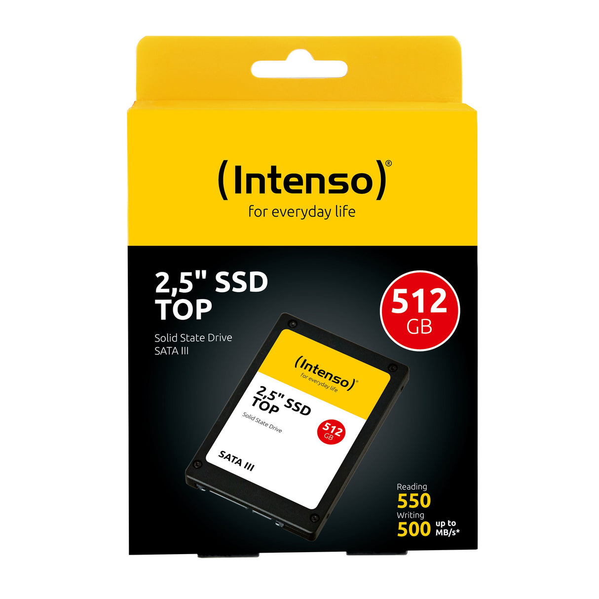 EAN 4034303017546 - Intenso Top 512 GB 2.5" Serial ATA III 3D NAND imagen 2
