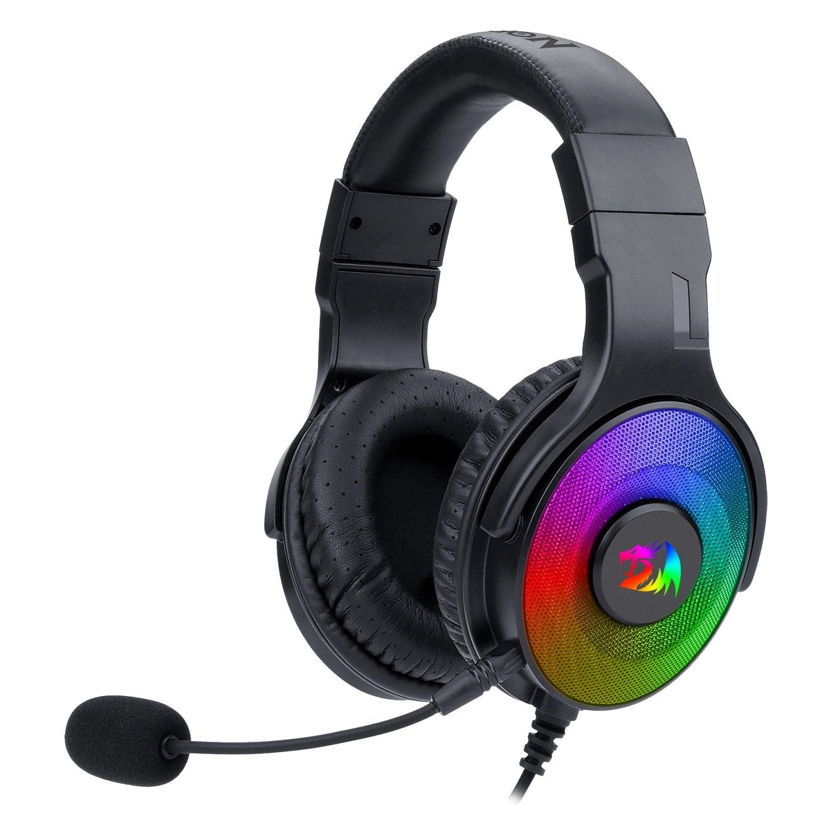 Redragon Pandora Auricular Gaming Rgb Virtual 7.1 Usb Micrófono Negro