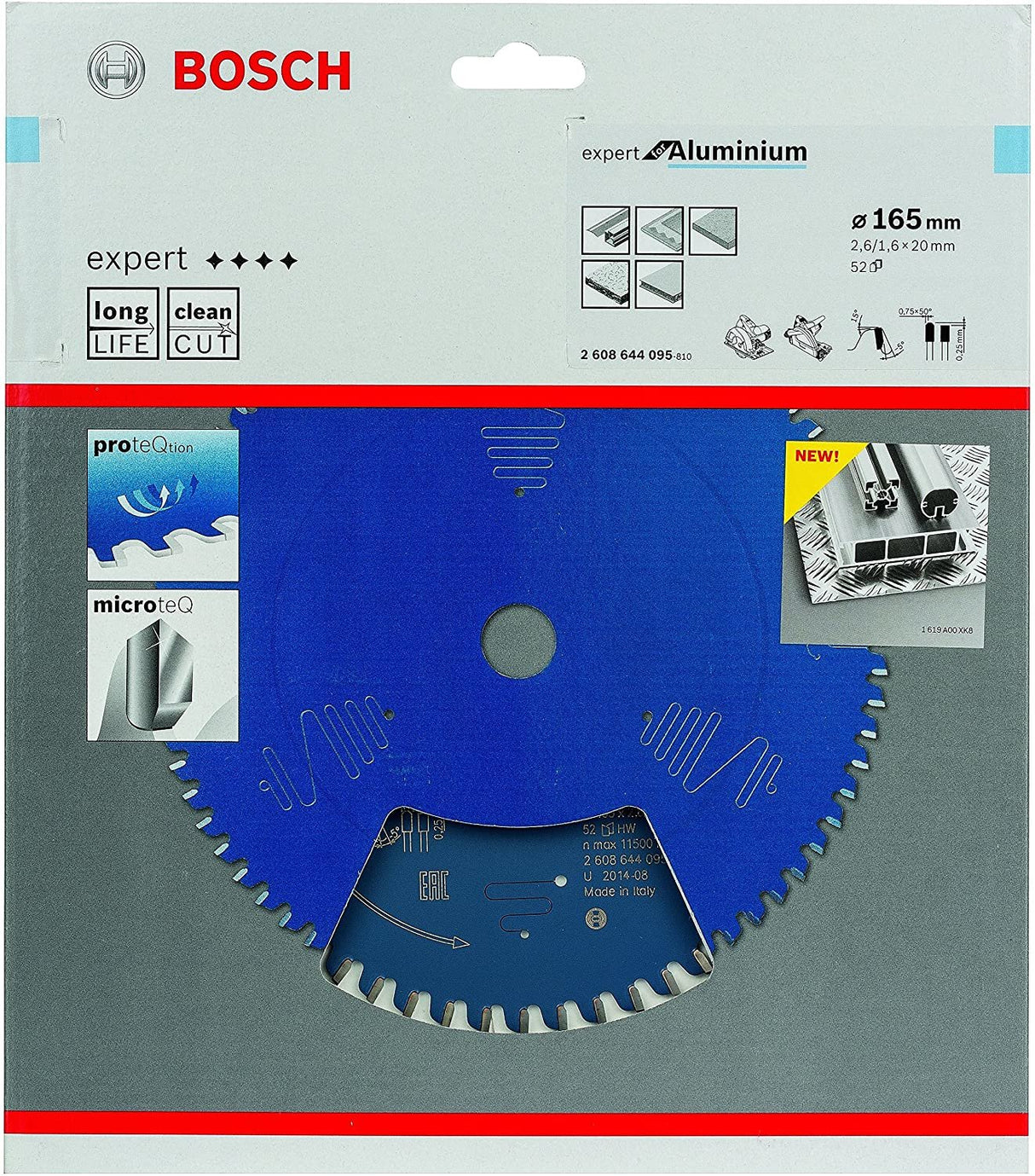 EAN 3165140796613 - Bosch 2608644095 hoja de sierra circular 16,5 cm 1 pieza(s) imagen 2