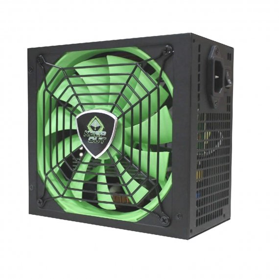 Fuente De Alimentación Keepout Gaming Fx700v2 700w, Eficiencia Energetica 85+, Pfc Activo, Vent. 14x14cm, >14db.