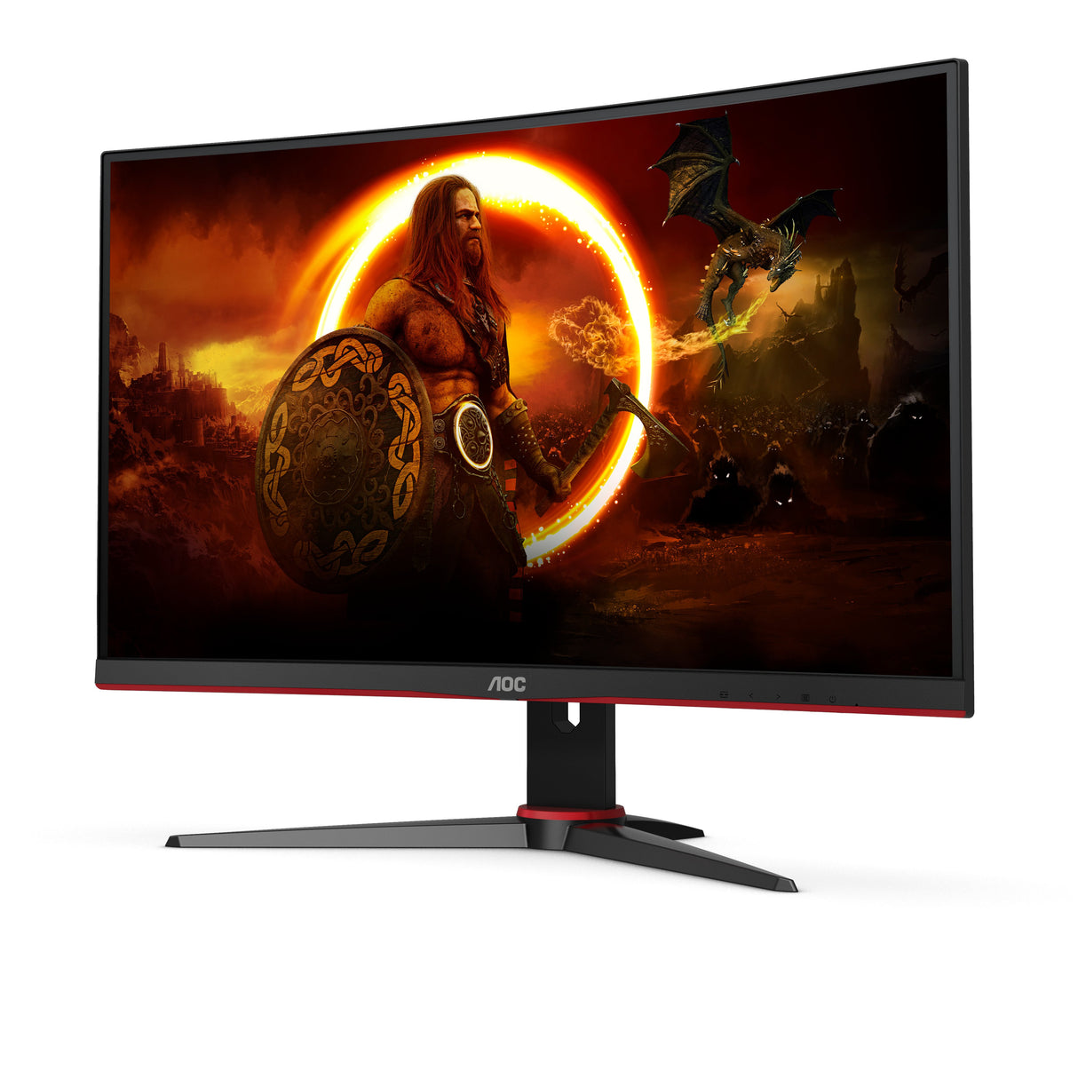 EAN 4038986148207 - AOC G2 C24G2AE/BK pantalla para PC 59,9 cm (23.6") 1920 x 1080 Pixeles Full HD LED Negro, Rojo imagen 5