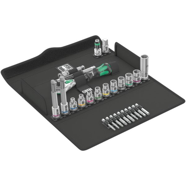 EAN 4013288220608 - Wera Bicycle Set 7 Negro, Verde imagen 1