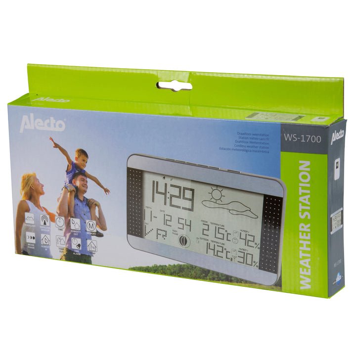 Alecto Ws-1700 Wetterstation Mit Drahtlosem Aussensensor
