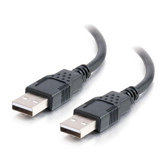 C2g 1m Usb Cable Usb A To Usb A M/M Cable Usb Usb (M) A Usb (M) Usb 2.0 1 M Negro