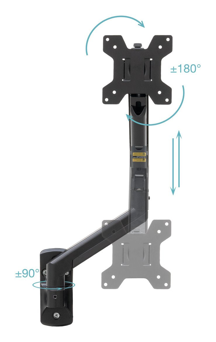 EAN 8433281016491 - TooQ LP1334TNR-B soporte para monitor 86,4 cm (34") Escritorio Blanco imagen 3
