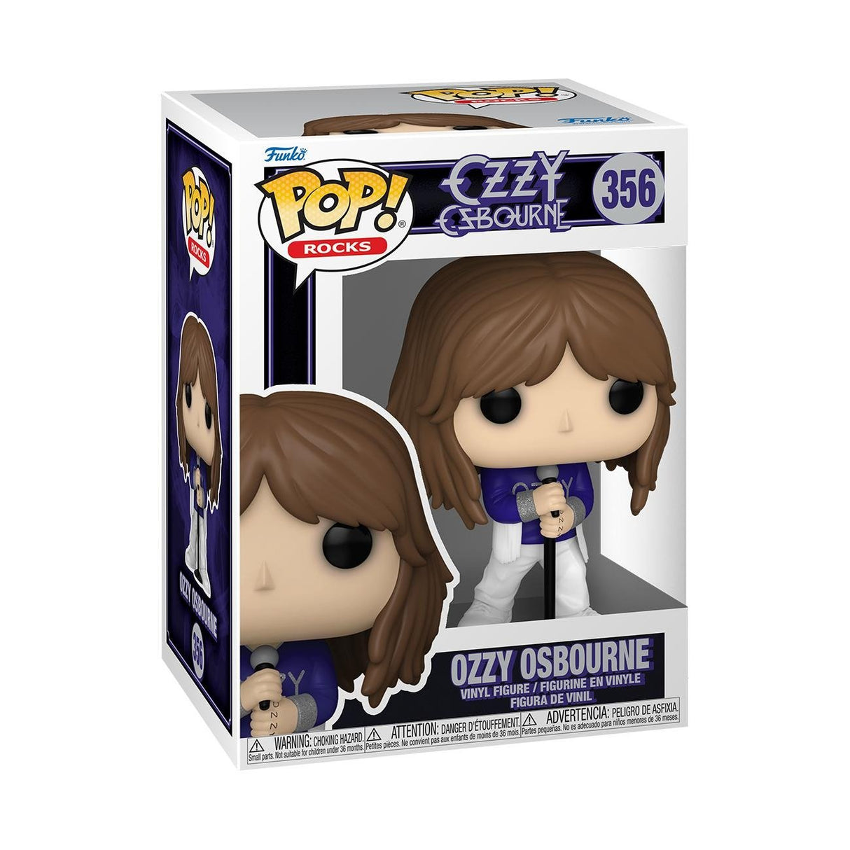 EAN 0889698726078 - FUNKO POP! Ozzy Osbourne in White Fringe Outfit imagen 2