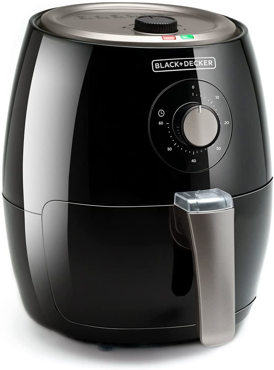 EAN 8432406730014 - Black & Decker BXAF2500E freidora Sencillo 2,5 L Independiente 1500 W Freidora de aire caliente Negro imagen 1