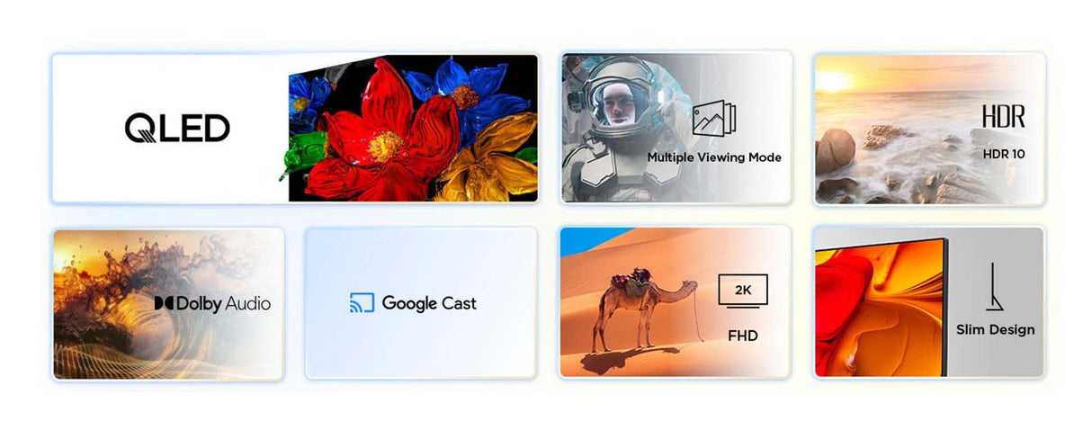 Televisor Tcl S59k 32s59k 32" Full Hd Smart Tv Wifi Metálico