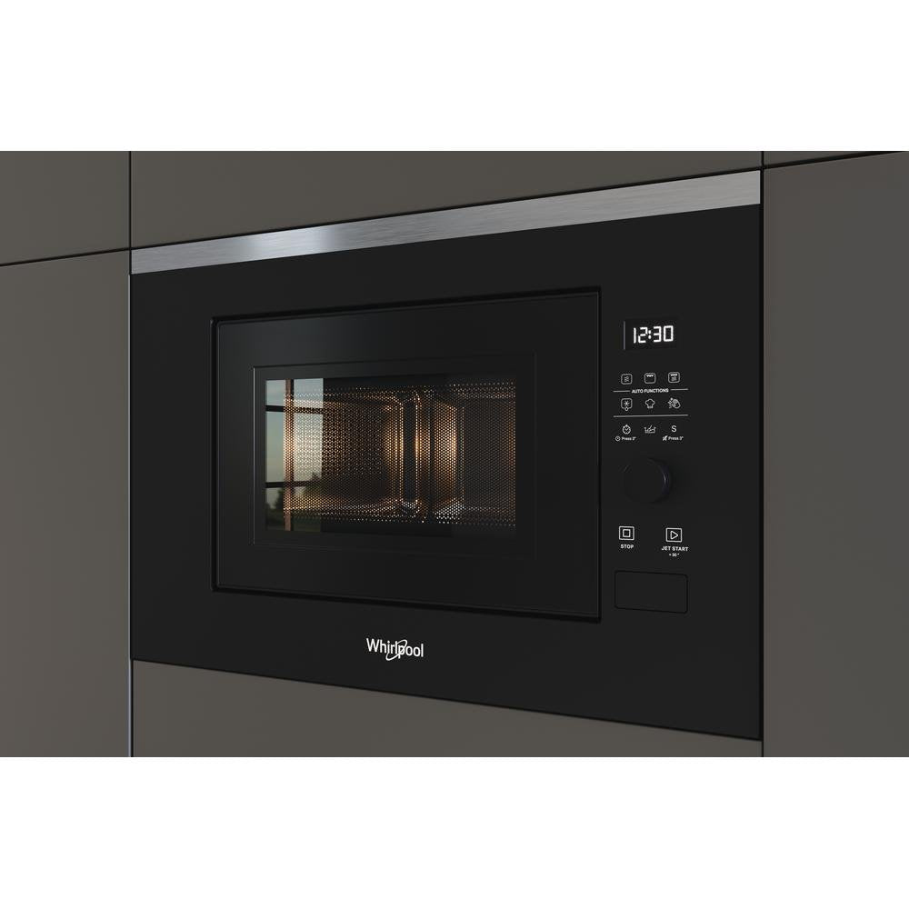 EAN 8003437605949 - Whirlpool WMF201G Negro, Acero inoxidable Microondas con grill Integrado 20 L 800 W imagen 9