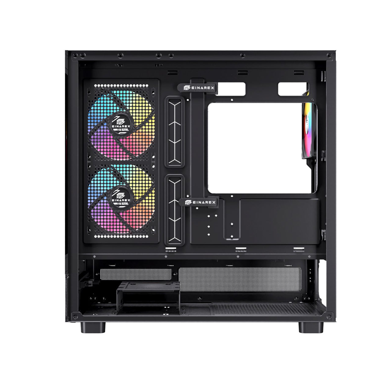 EAN 6977277367256 - Einarex EXCS-PR-500R-B carcasa de ordenador Midi Tower Negro imagen 9