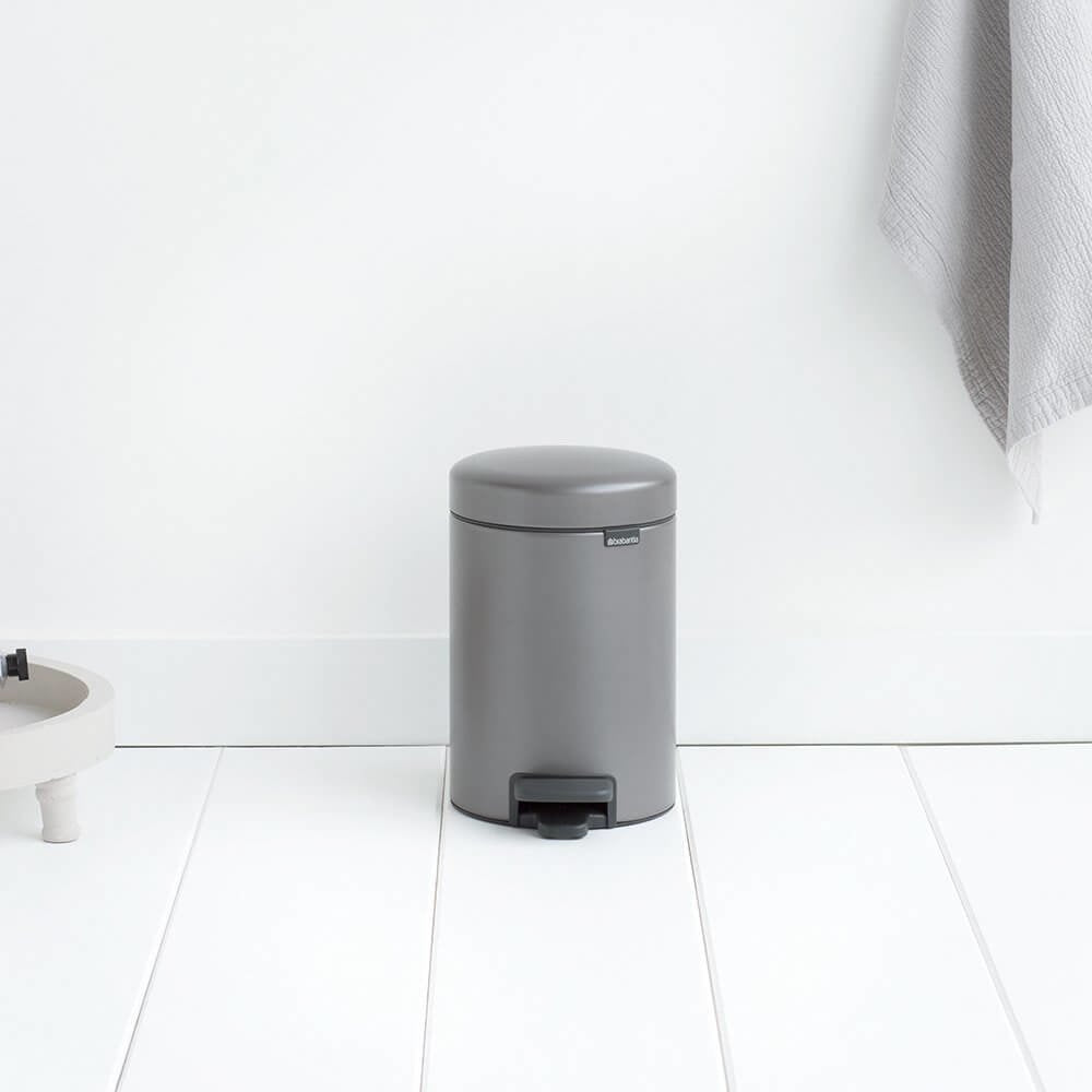 EAN 8710755113246 - Brabantia 113246 papelera 3 L Alrededor Platino imagen 5