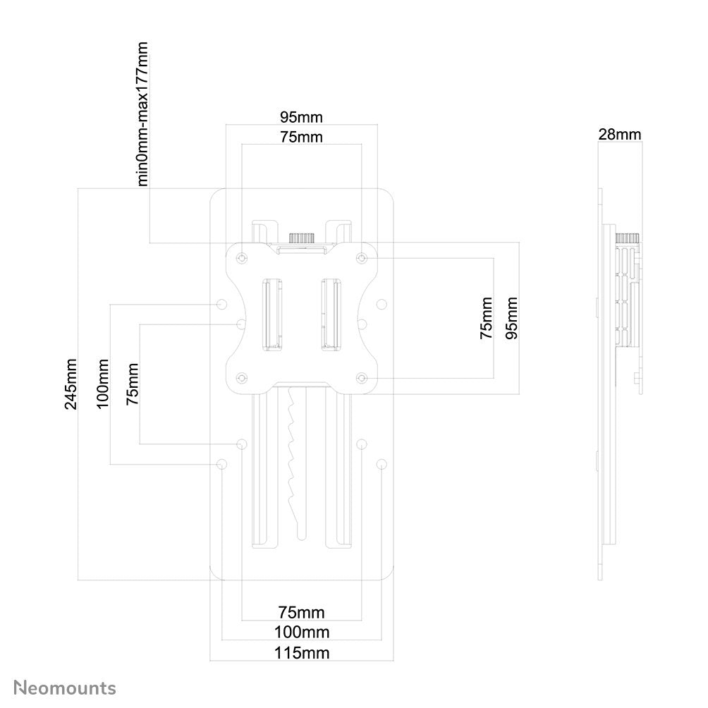 EAN 8717371444389 - Neomounts FPMA-LIFT100 accesorio para soporte de monitor imagen 9