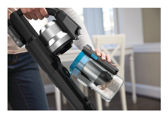 Aspiradora Black & Decker Bsv520brb-Qw De Pie Y Escoba Eléctrica Aspiradora Escoba Batería Secar Sin Bolsa 0,65 L Azul 2 Ah