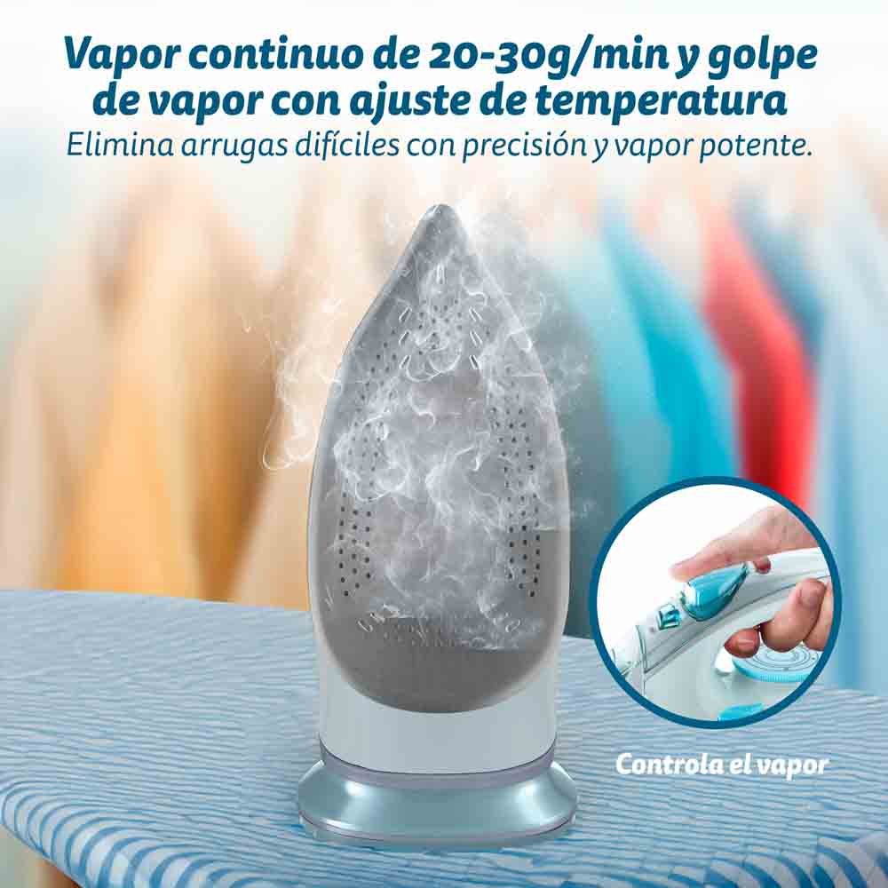 EAN 8426156018461 - Grunkel PL-3200MAXTOP plancha Plancha vapor-seco 3200 W Azul imagen 5