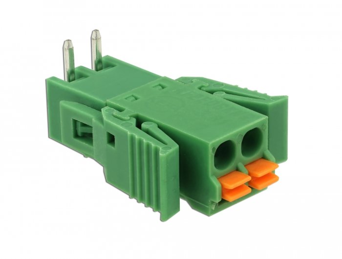 Terminalblock Set Für Platine 2 Pin 3,81 Mm Rastermass Horizontal