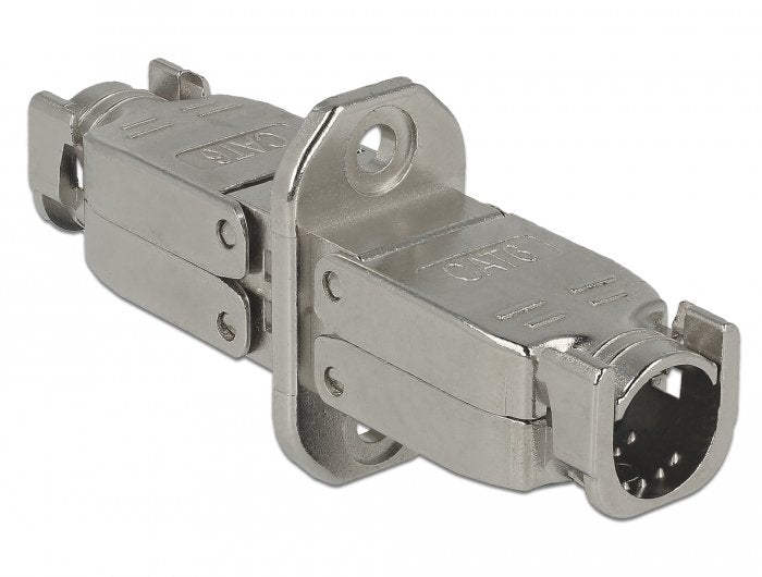 Delock 86466 Acoplador Para Cable De Red Cat.6 Stp Sin Herramientas Para La Instalación