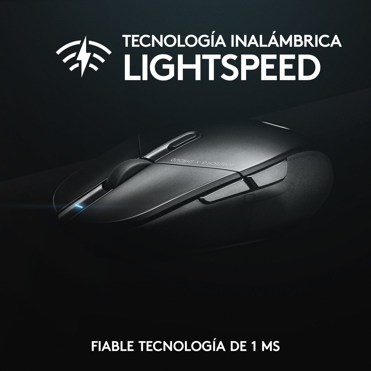 Logitech G G303 Shroud Edition Ratón Juego Mano Derecha Rf Wireless + Bluetooth Óptico 25600 Dpi
