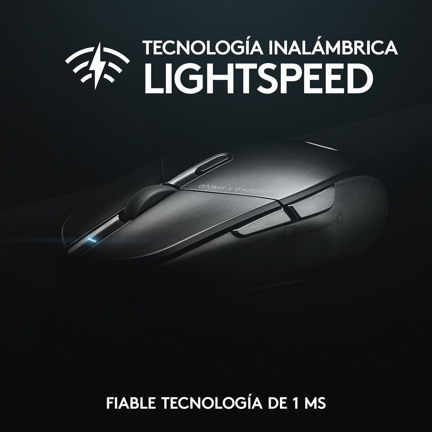 Logitech G G303 Shroud Edition Ratón Juego Mano Derecha Rf Wireless + Bluetooth Óptico 25600 Dpi