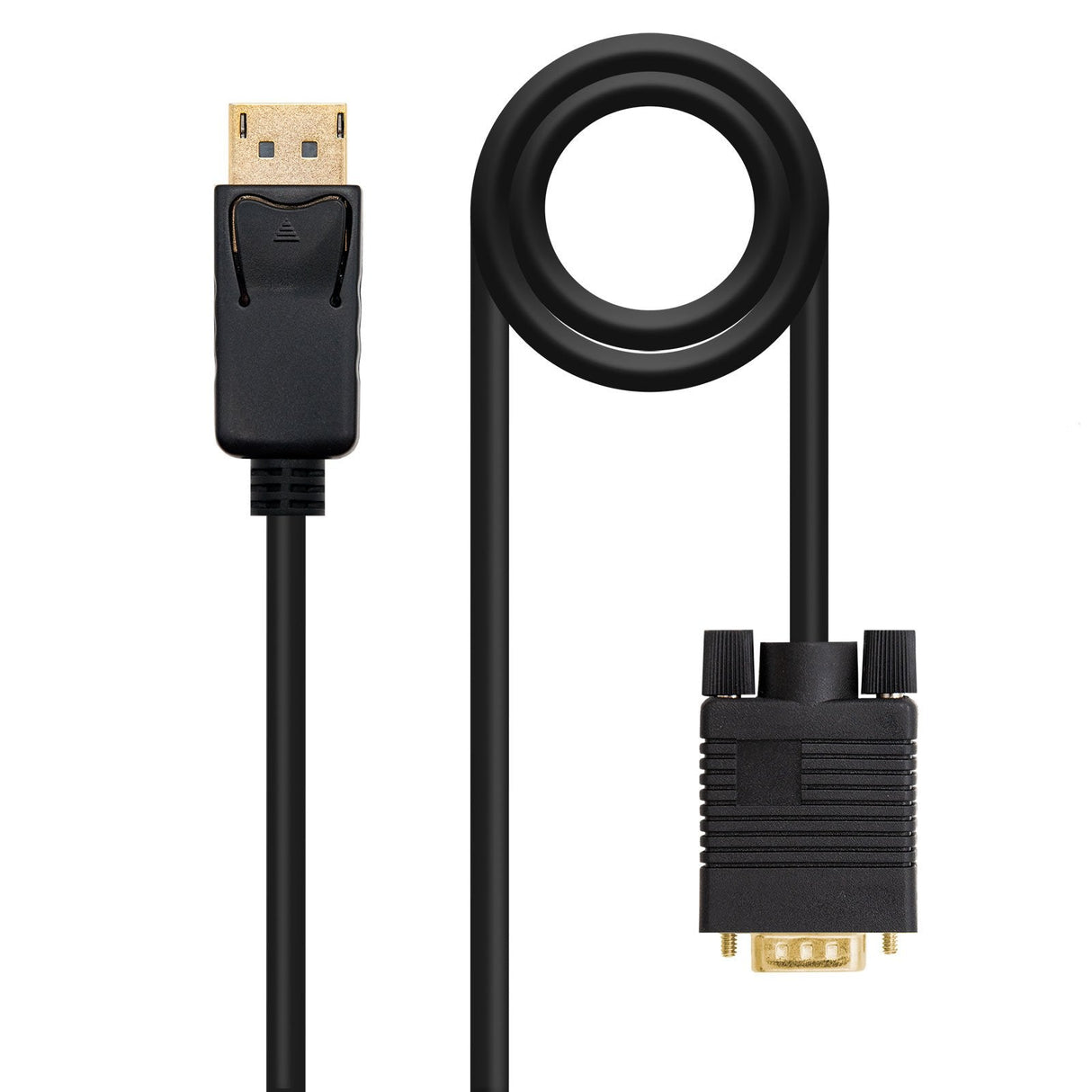Nanocable Cable Conversor Displayport Macho A Vga Macho 5m - Negro