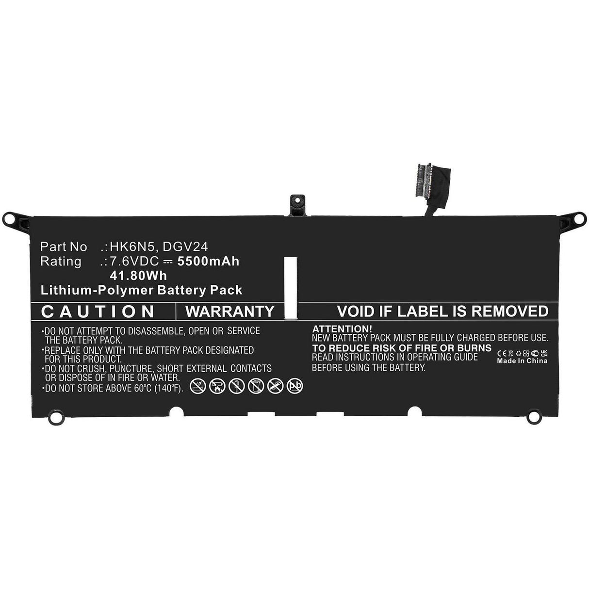 EAN 5704174788072 - CoreParts MBXDE-BA0248 refacción para laptop Batería imagen 1