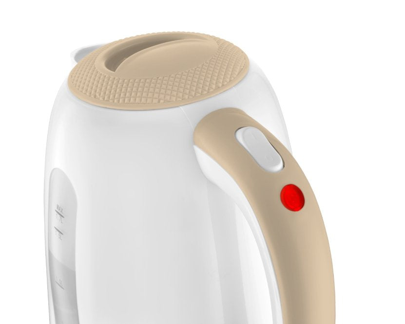 Tetera Eléctrica Concept Rk2331 1,7 L 2200 W Beige, Blanco