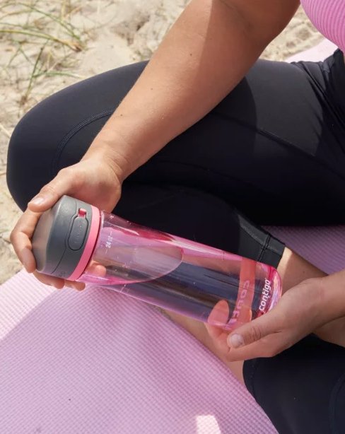 Botella Contigo Jackson 2.0 Uso Diario, Fitness, Senderismo, Deportes 720 Ml Tritan Rosa