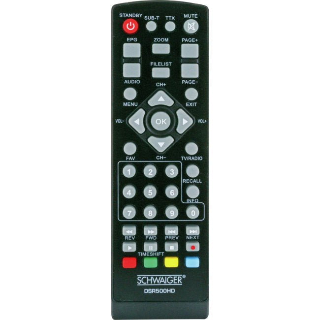 Receptor De Satélite Schwaiger Dvb-S2 Hd