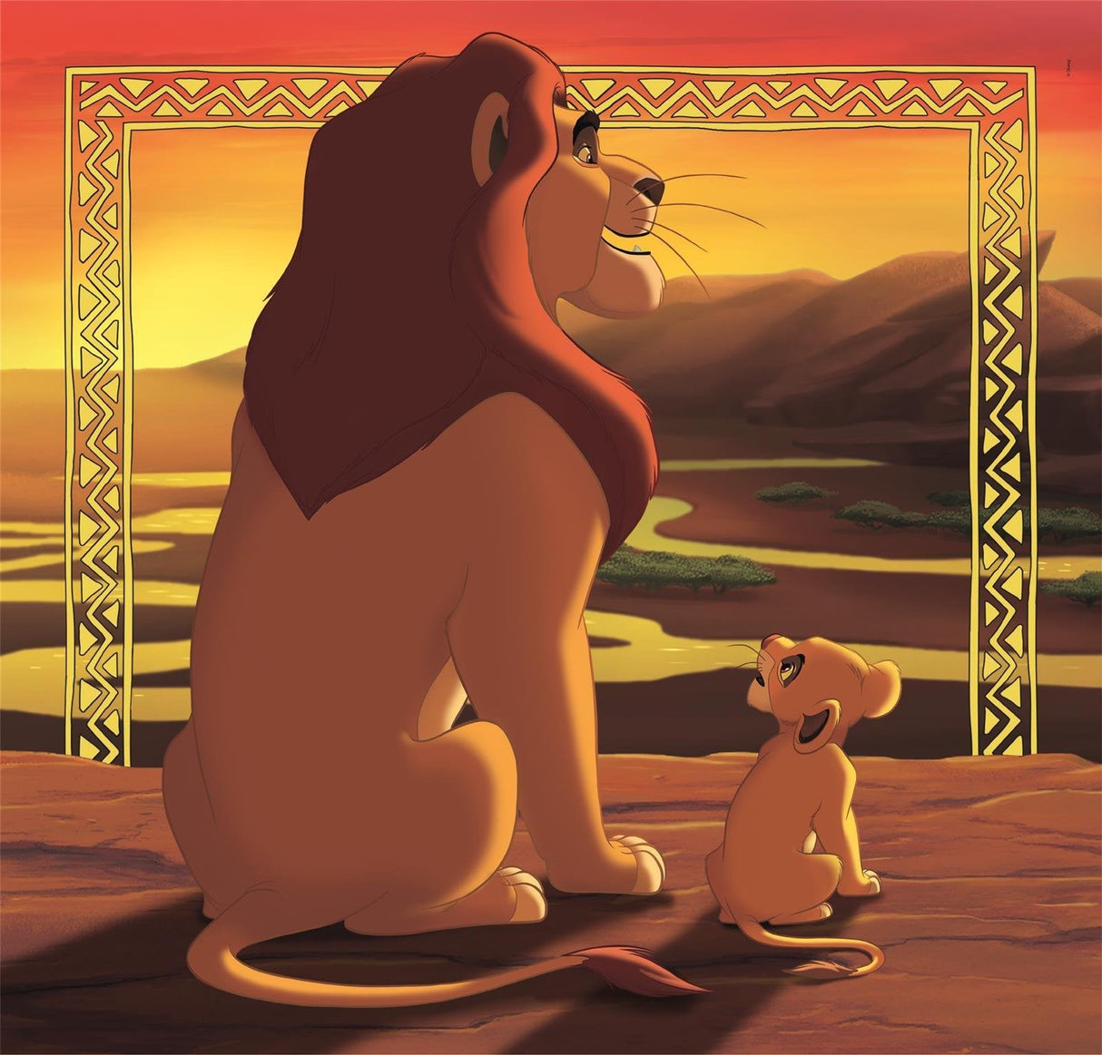 Puzzle El Rey Leon Disney 3x48pzs