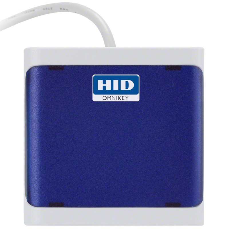Hid Identity Omnikey 5022 Lector De Tarjeta Inteligente Interior Usb 2.0 Azul