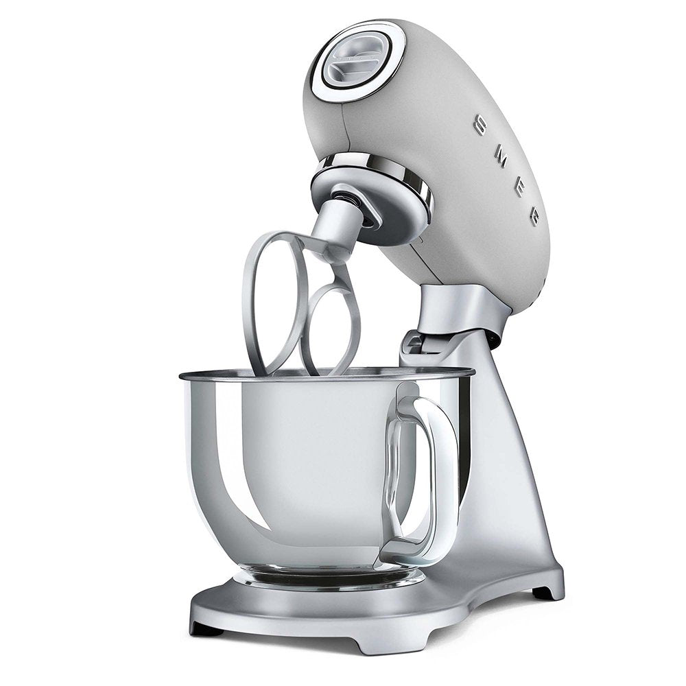 Robot De Cocina Smeg Gris 4.8l 10 Velocidades Smf02sveu