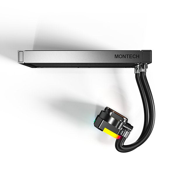 EAN 4710562740820 - Montech HyperFlow ARGB 240 Procesador Sistema de refrigeración líquida todo en uno 12 cm Negro 1 pieza(s) imagen 4