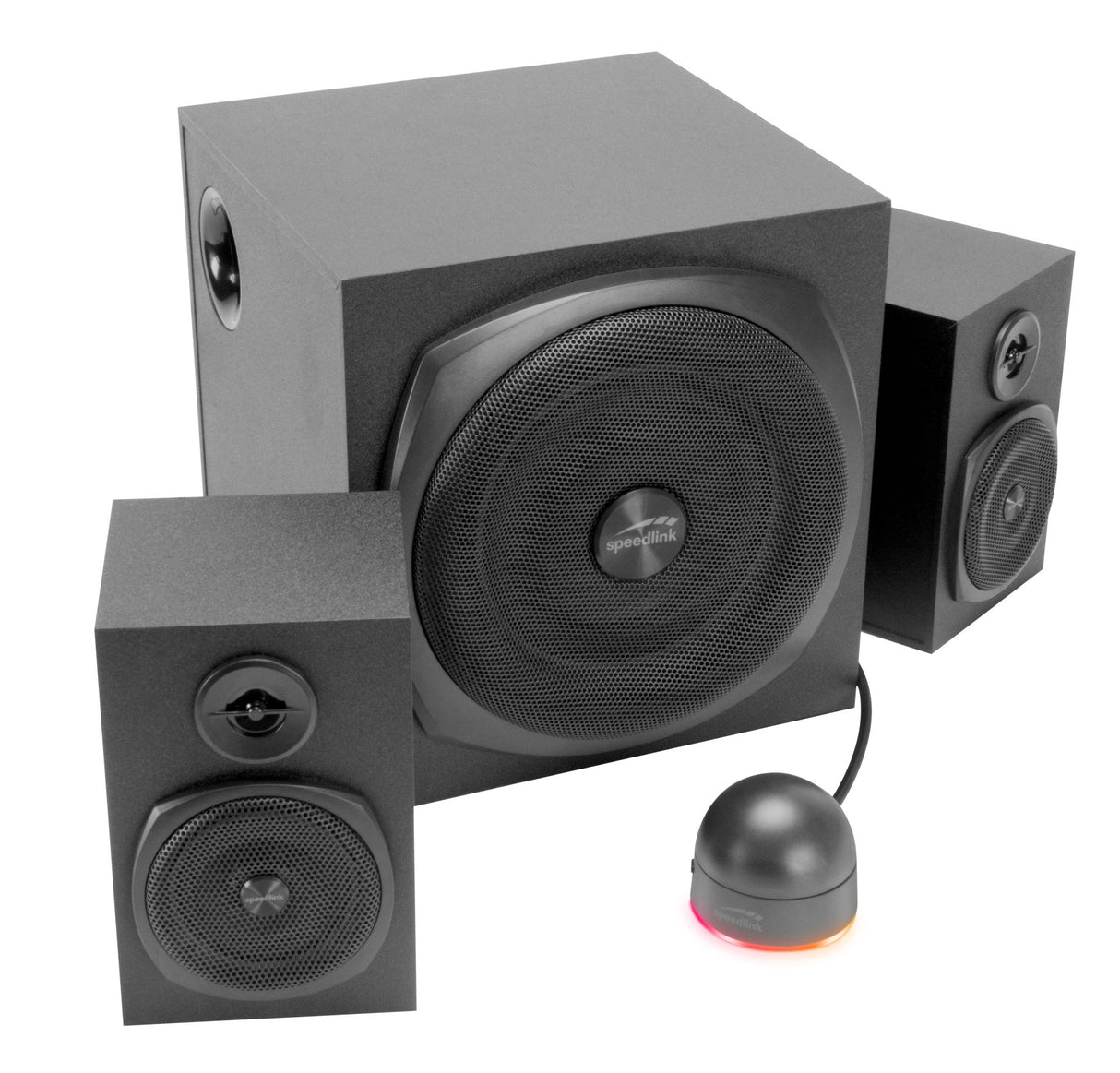 EAN 4027301415575 - SPEEDLINK GRAVITY LT 2.1 conjunto de altavoces 40 W Universal Negro 2.1 canales imagen 3