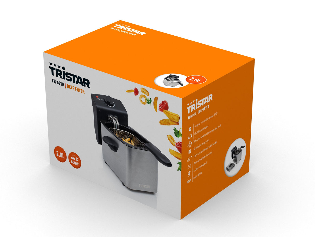 Freidora Tristar Fr-6919, Plata