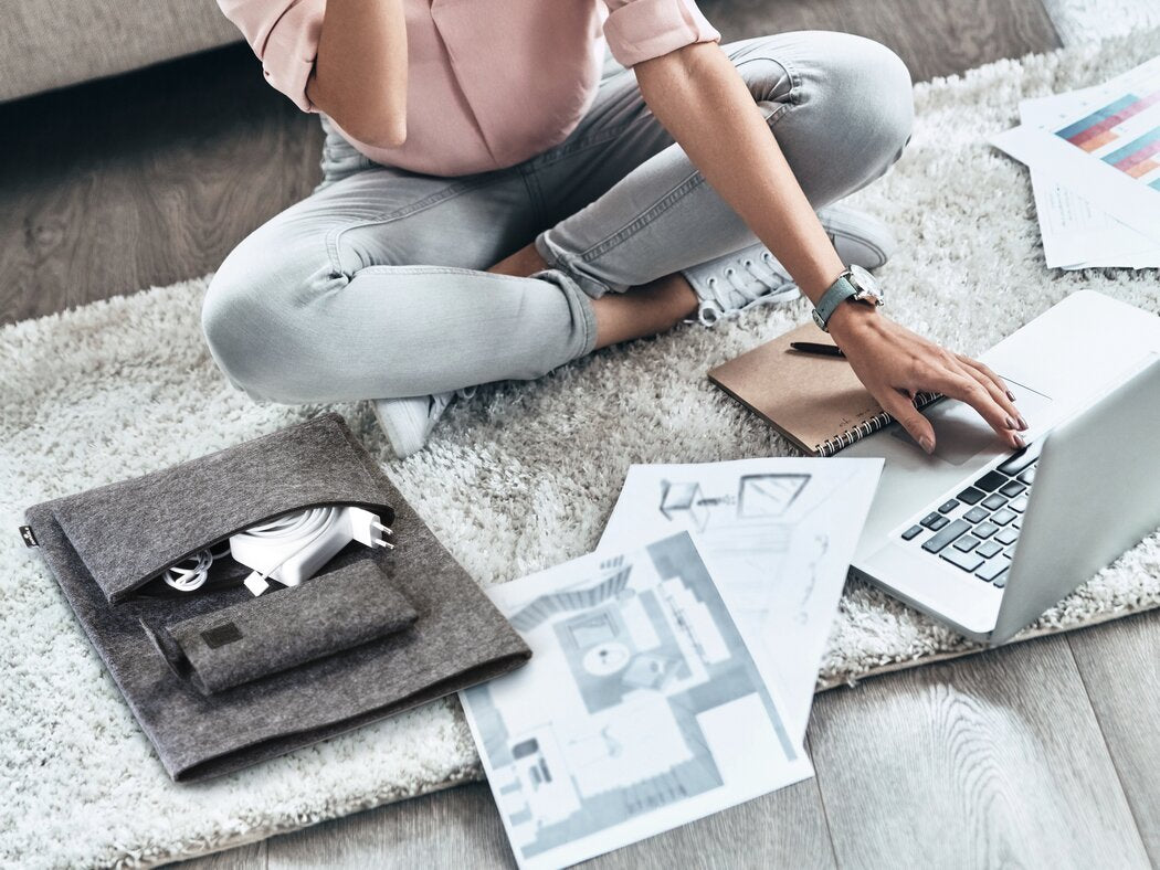 Durable Schutzhülle Multibag Effect 16.4'' Para Laptops Pet-Filz Anthrazit