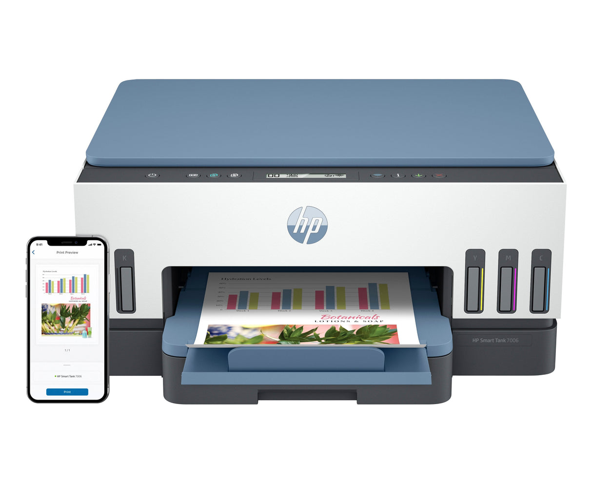 Impresora Hp Multifuncion Smart Tank 7006