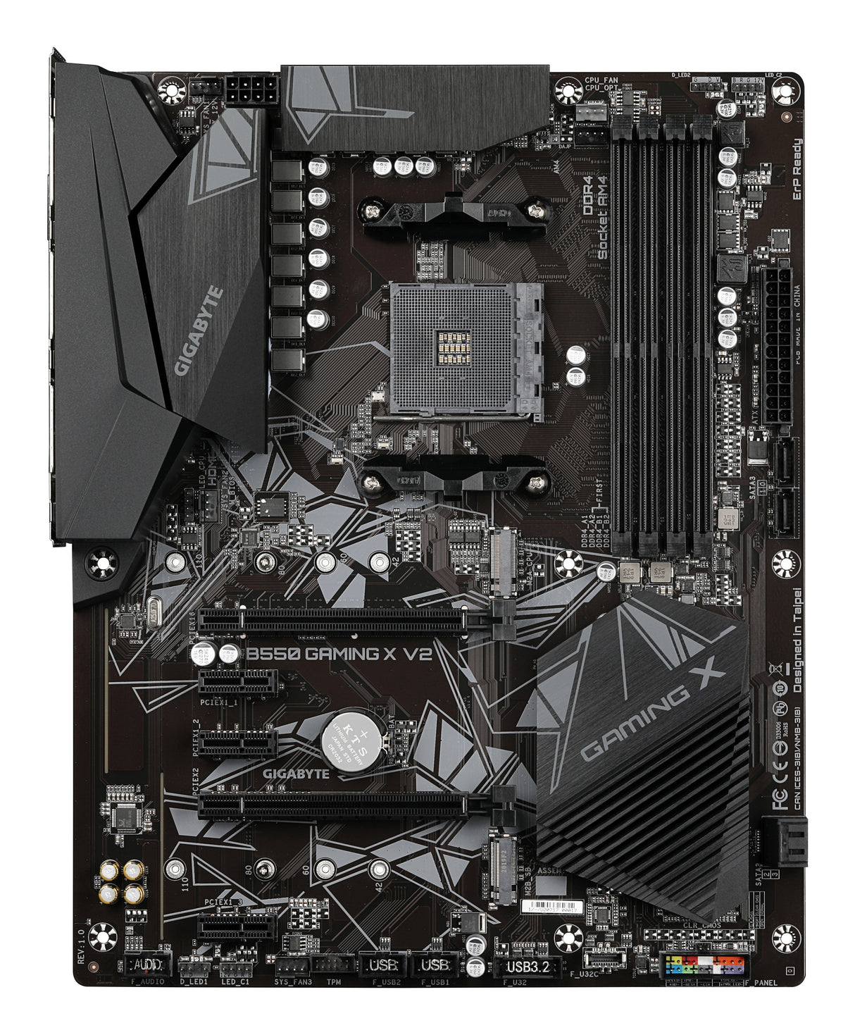 EAN 4719331810702 - GIGABYTE B550 Gaming X V2 AMD B550 Zócalo AM4 ATX imagen 2