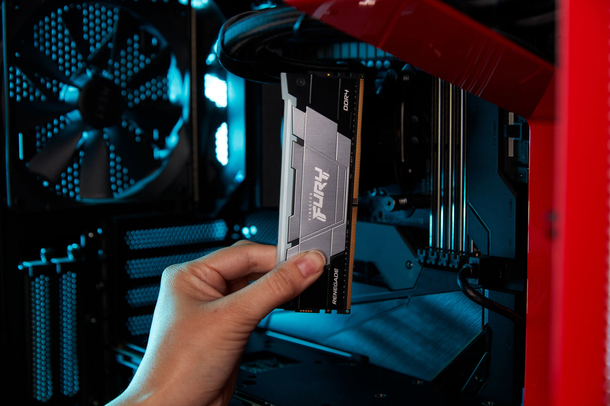 Memoria Kingston Fury Renegade Rgb Ddr4 64gb 2x32gb 3200 Mhz / Pc4-25600 Kf432c16rb2ak2/64