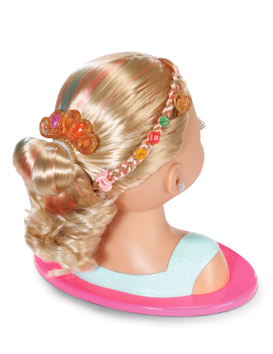 Zapf Creation Baby Born® Sister Styling Head Princess, Cabeza De Maquillaje Y Peluquería 835432