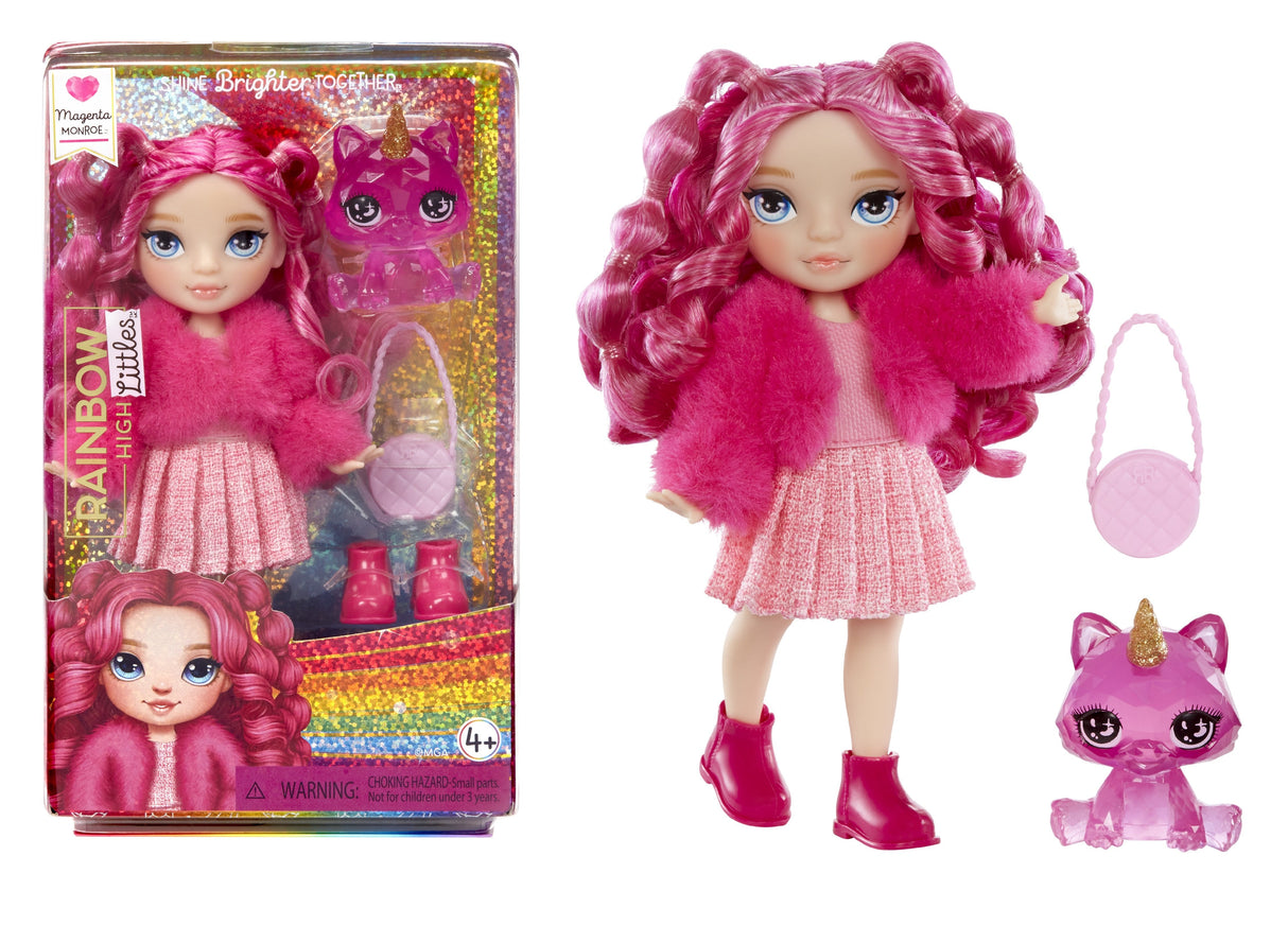 Muñeca Mga Entertainment Rainbow High Littles - Magenta (Rosa), 531180-Euc