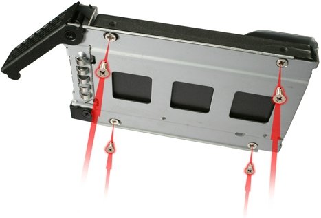 EAN 0191120073187 - Icy Dock MB994SP-4S panel bahía disco duro Negro imagen 3