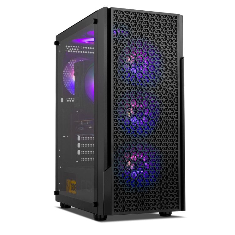 Caja Nox Infinity Beta Semitorre Atx Airflow Argb Rainbow