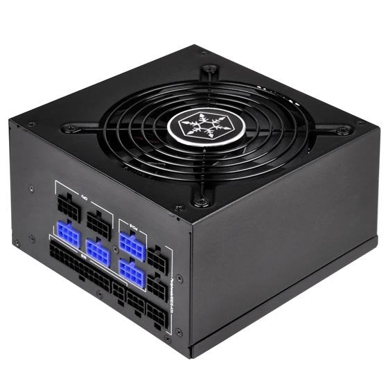 Fuente De Alimentación Silverstone Atx Psu Sst-St85f-Pt, 850w 80 Plus Platinum, Low Noise 120mm,Modular