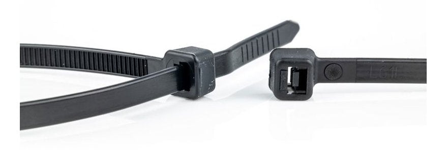 EAN 8717278571188 - WKK 110349071 presilla Brida reutilizable Plástico, Poliamida Negro 100 pieza(s) imagen 2